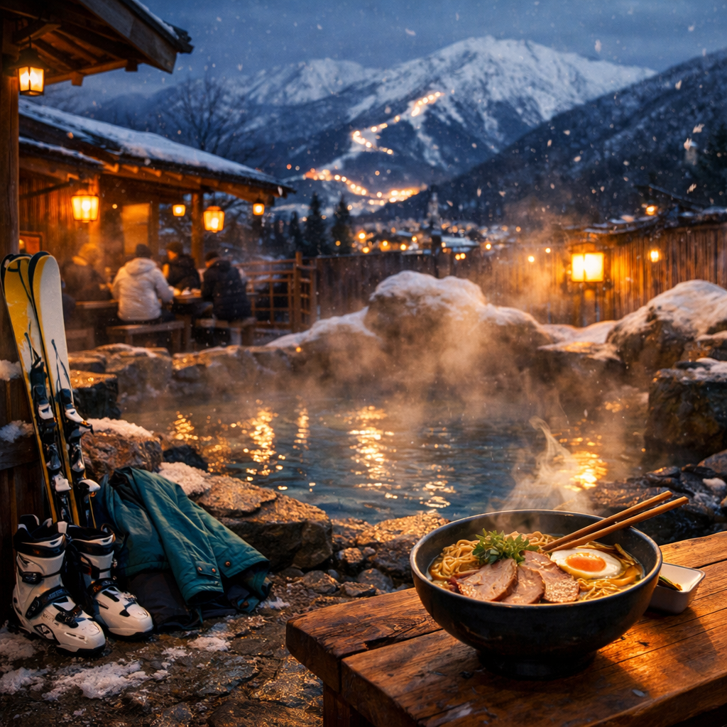 Apres-Ski, Japanese Style: Onsen, Ramen, and Snow Culture